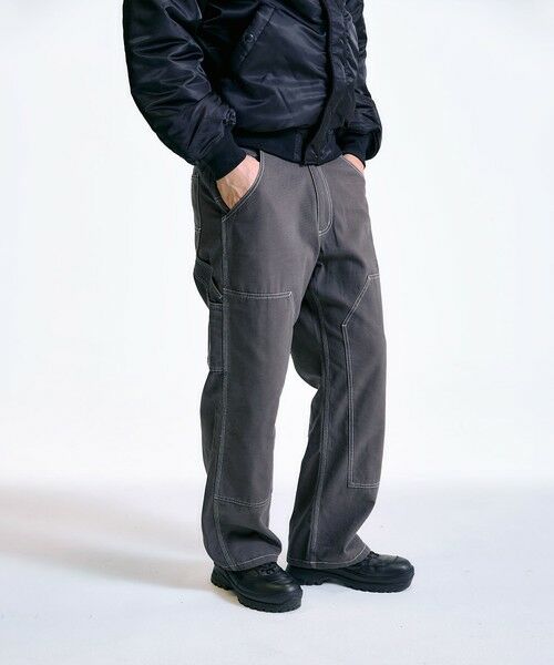 SHIPS / シップス その他パンツ | City Ambient Products: カラーステッチ ダブルニー ペインター パンツ | 詳細12