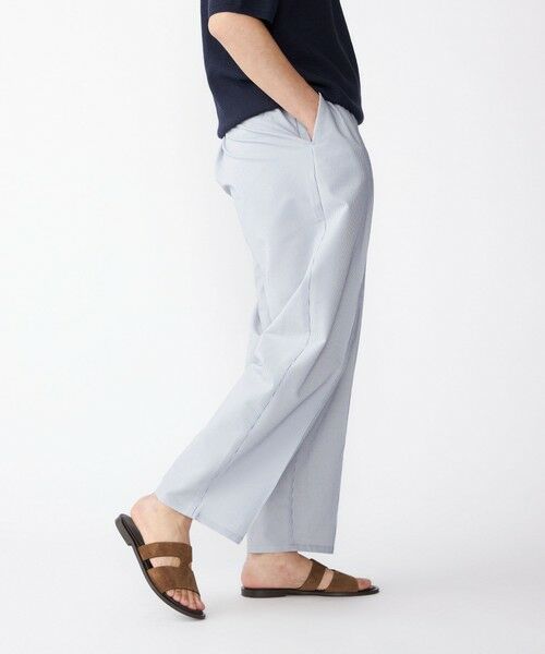 SHIPS / シップス その他パンツ | SHIPS: COOLMAX(R) シアサッカー ピンタック ワイド パンツ | 詳細13