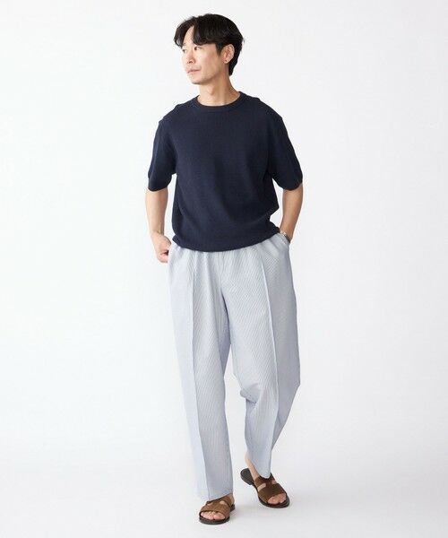 SHIPS / シップス その他パンツ | SHIPS: COOLMAX(R) シアサッカー ピンタック ワイド パンツ | 詳細6