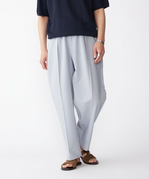 SHIPS / シップス その他パンツ | SHIPS: COOLMAX(R) シアサッカー ピンタック ワイド パンツ | 詳細10