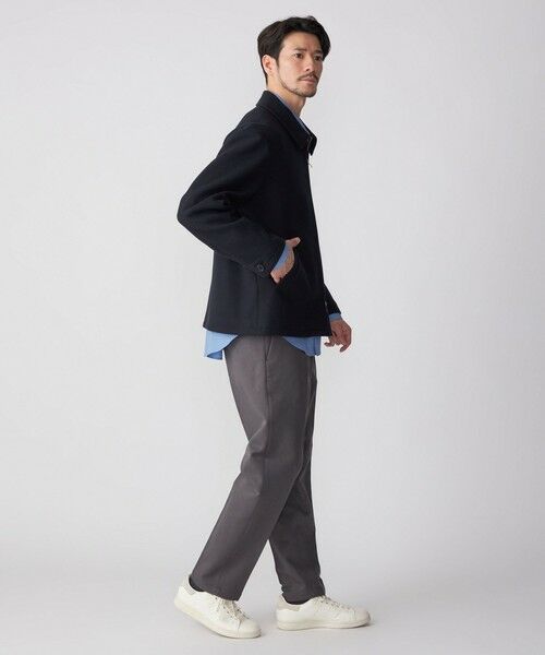 SHIPS / シップス その他パンツ | SHIPS: 〈一部セットアップ対応〉ダウンファブリック イージー スラックス 23AW〈単色〉 | 詳細4