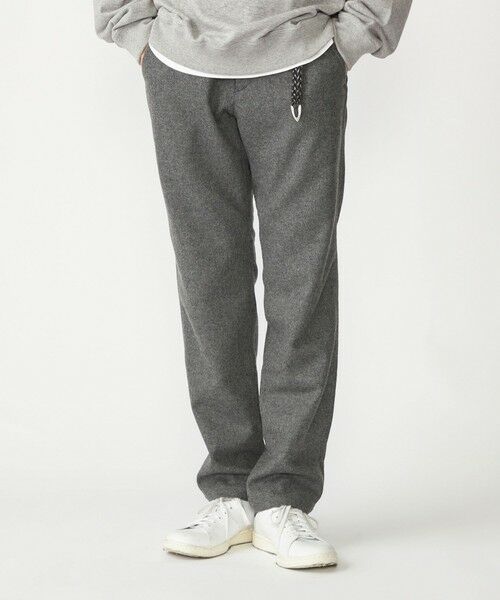 SHIPS / シップス その他パンツ | SHIPS: ウール/アンゴラ テーパード チノパンツ 24FW(グレー)