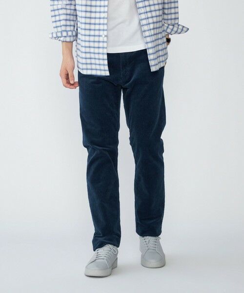 SHIPS / シップス その他パンツ | SHIPS: コーデュロイ 5ポケット スリム パンツ(ロイヤルブルー)