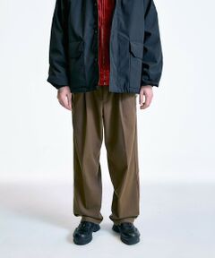 SHIPS / シップス その他パンツ | City Ambient Products: T/Rフラノ 2プリーツ ワイドテーパード スラックス