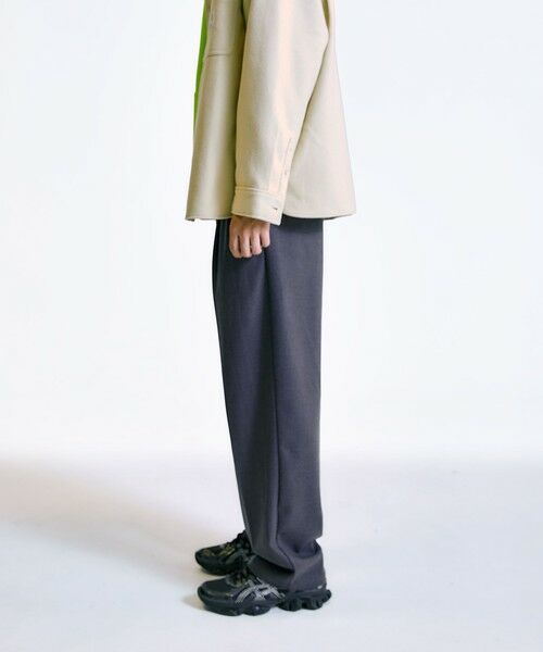 SHIPS / シップス その他パンツ | City Ambient Products: T/Rフラノ 2プリーツ ワイドテーパード スラックス | 詳細5