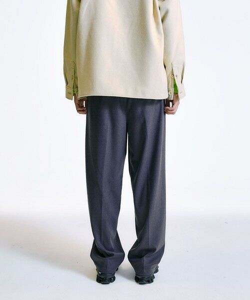 SHIPS / シップス その他パンツ | City Ambient Products: T/Rフラノ 2プリーツ ワイドテーパード スラックス | 詳細6