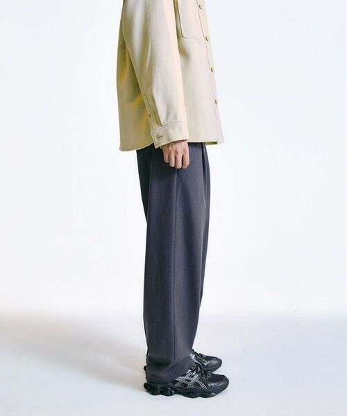 SHIPS / シップス その他パンツ | City Ambient Products: T/Rフラノ 2プリーツ ワイドテーパード スラックス | 詳細7