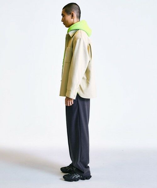 SHIPS / シップス その他パンツ | City Ambient Products: T/Rフラノ 2プリーツ ワイドテーパード スラックス | 詳細2