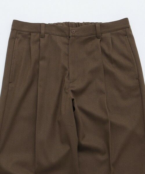 SHIPS / シップス その他パンツ | City Ambient Products: T/Rフラノ 2プリーツ ワイドテーパード スラックス | 詳細25