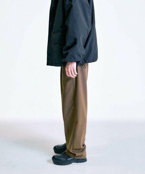 SHIPS / シップス その他パンツ | City Ambient Products: T/Rフラノ 2プリーツ ワイドテーパード スラックス | 詳細18