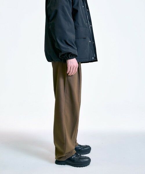 SHIPS / シップス その他パンツ | City Ambient Products: T/Rフラノ 2プリーツ ワイドテーパード スラックス | 詳細20