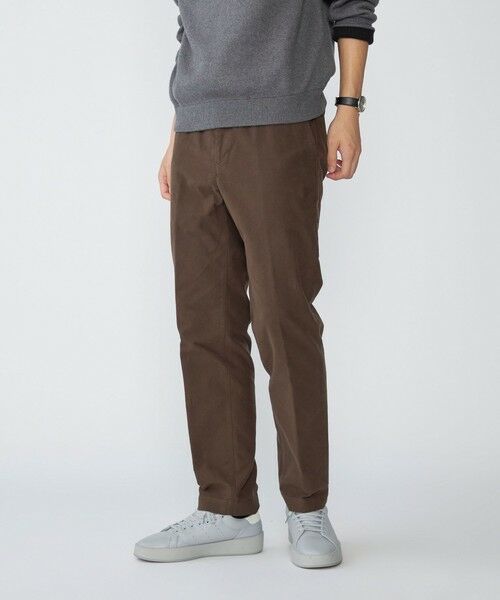 SHIPS / シップス その他パンツ | SHIPS: ライト モールスキン イージーパンツ(ブラウン)