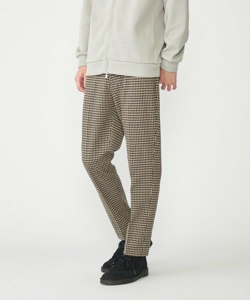 SHIPS / シップス その他パンツ | 【WEB限定】SHIPS: ダブルジャカード パターン スラックス(レッド)