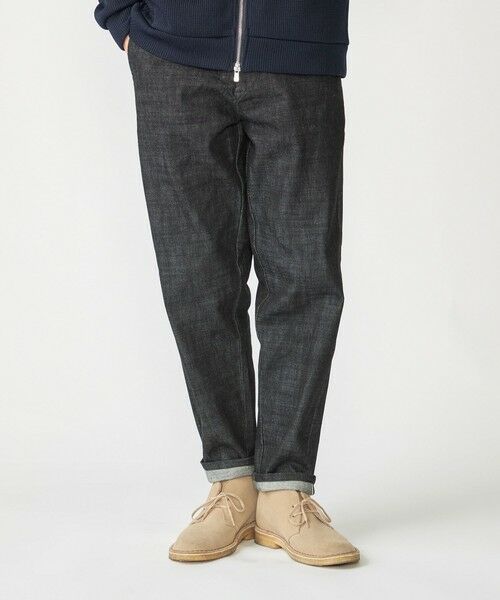 SHIPS / シップス その他パンツ | 【WEB限定】SHIPS: セルビッチ デニム スラックス(ブラック)