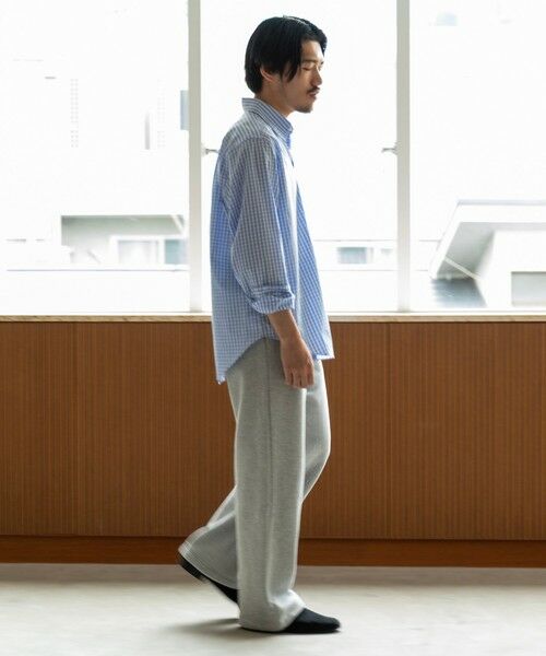 SHIPS / シップス その他パンツ | SHIPS: コットン ウール ワイド スウェット パンツ | 詳細1