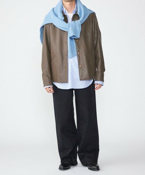 SHIPS / シップス その他パンツ | SHIPS: フロッキー ワイド デニム パンツ | 詳細1