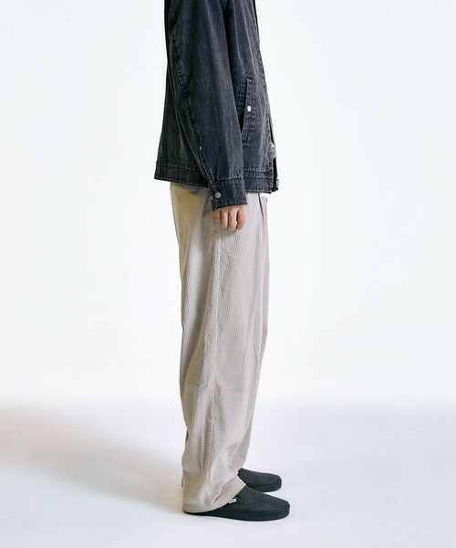 SHIPS / シップス その他パンツ | City Ambient Products: コーデュロイ ワイド テーパード スラックス | 詳細19