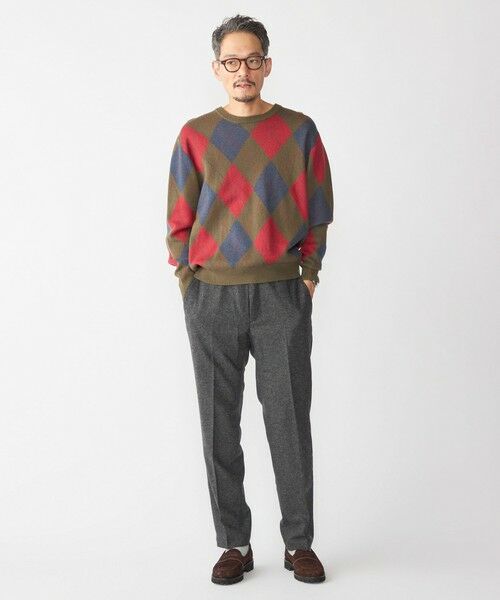 SHIPS / シップス その他パンツ | SHIPS: ホームスパン ウールカシミヤ イージーパンツ | 詳細1