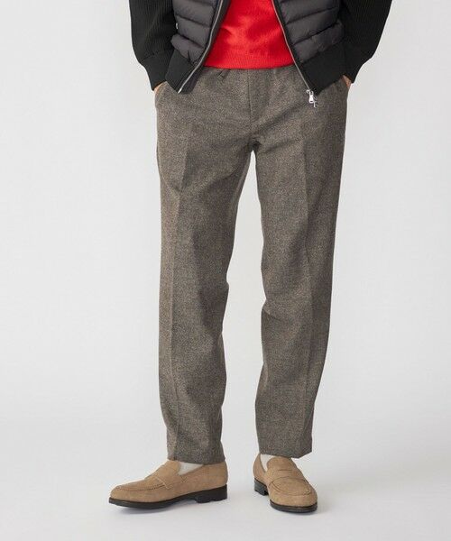 SHIPS / シップス その他パンツ | SHIPS: ホームスパン ウールカシミヤ イージーパンツ(キャメル)