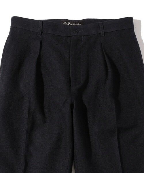 SHIPS / シップス その他パンツ | Southwick Gate Label:〈セットアップ対応〉フェルテッド 1プリーツ スラックス | 詳細5