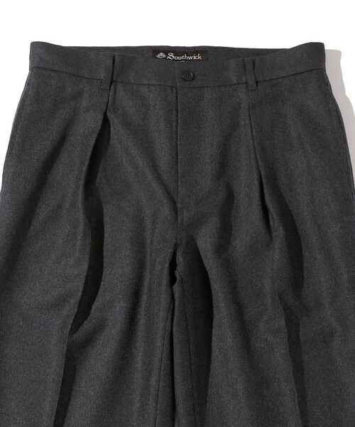 SHIPS / シップス その他パンツ | Southwick Gate Label: サキソニー 1プリーツ スラックス | 詳細5