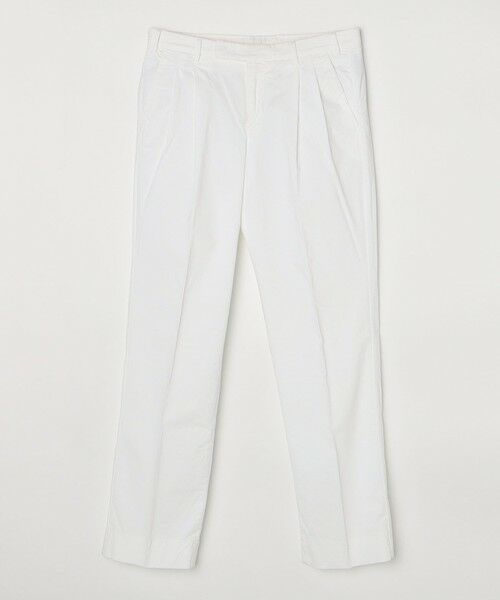 SHIPS / シップス その他パンツ | PT TORINO: サマー コーデュロイ 無地 パンツ(オフホワイト)