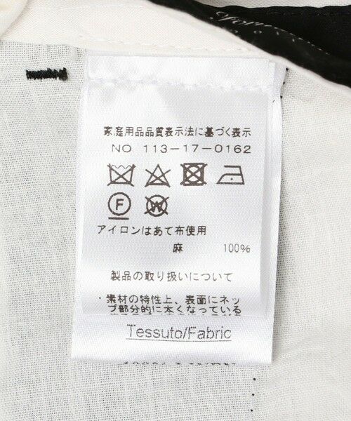 SHIPS / シップス その他パンツ | 【SHIPS別注】Errico Formicola: リネン ピンストライプ  スラックス | 詳細12