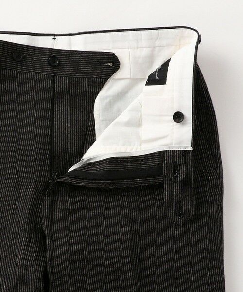 SHIPS / シップス その他パンツ | 【SHIPS別注】Errico Formicola: リネン ピンストライプ  スラックス | 詳細6