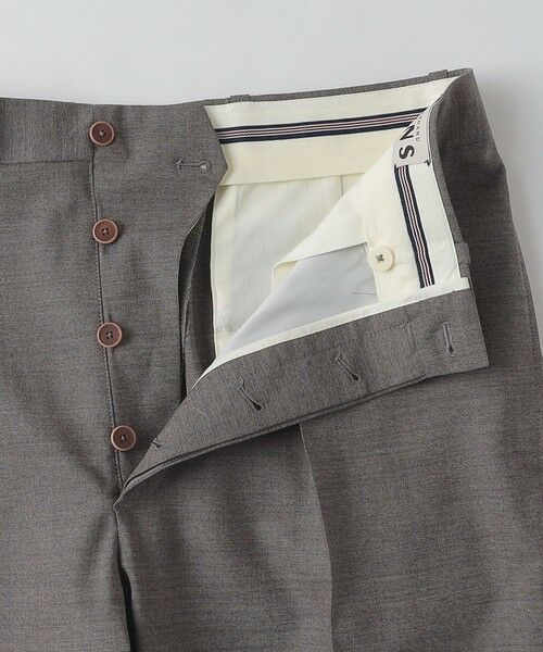 SHIPS / シップス その他パンツ | BERNARD ZINS: WALLIS トロピカル ソリッド スラックス | 詳細12