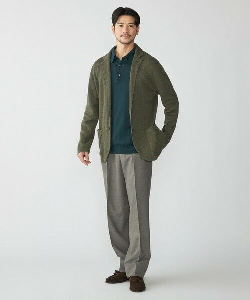 SHIPS / シップス その他パンツ | BERNARD ZINS: WALLIS トロピカル ソリッド スラックス | 詳細4