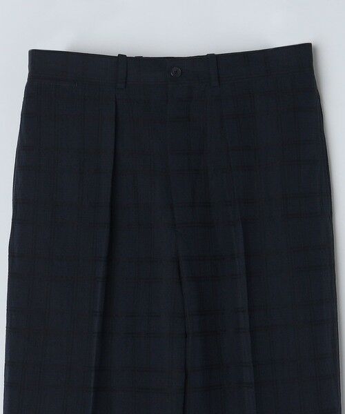 SHIPS / シップス その他パンツ | BERNARD ZINS: WALLIS コットン/リネン チェック スラックス | 詳細5