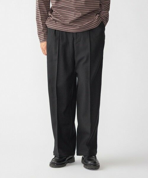 SHIPS / シップス その他パンツ | 【WEB限定】SHIPS:〈手洗い可能〉ウールブレンド ワイド スラックス | 詳細11