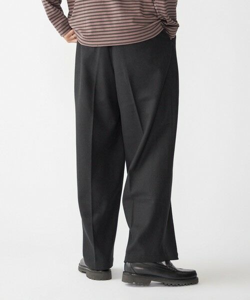 SHIPS / シップス その他パンツ | 【WEB限定】SHIPS:〈手洗い可能〉ウールブレンド ワイド スラックス | 詳細14