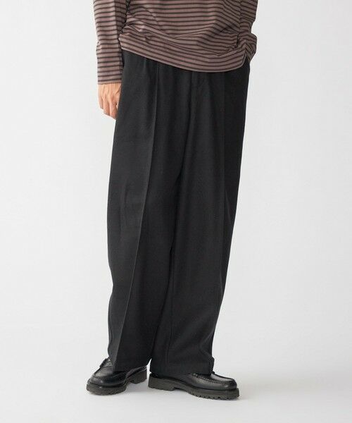 SHIPS / シップス その他パンツ | 【WEB限定】SHIPS:〈手洗い可能〉ウールブレンド ワイド スラックス | 詳細17