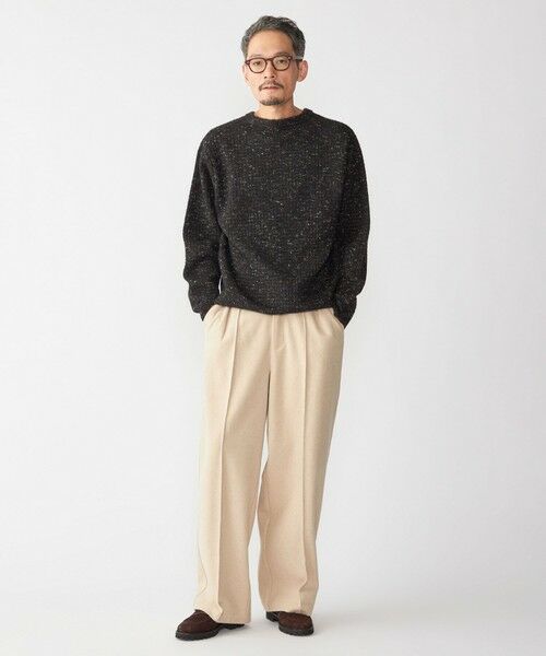 SHIPS / シップス その他パンツ | 【WEB限定】SHIPS:〈手洗い可能〉ウールブレンド ワイド スラックス | 詳細20