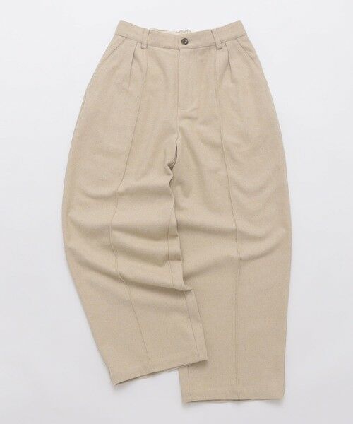 SHIPS / シップス その他パンツ | 【WEB限定】SHIPS:〈手洗い可能〉ウールブレンド ワイド スラックス | 詳細22