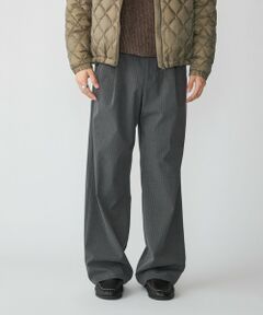 SHIPS / シップス その他パンツ | City Ambient Products: チェック＆ストライプ 2タック ワイド スラックス