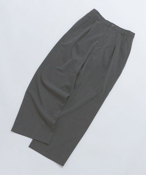 SHIPS / シップス その他パンツ | City Ambient Products: チェック&ストライプ 2タック ワイド スラックス | 詳細9