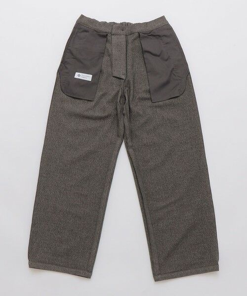 SHIPS / シップス その他パンツ | City Ambient Products: ソフト ツイード ライク 2タック ワイド スラックス | 詳細9