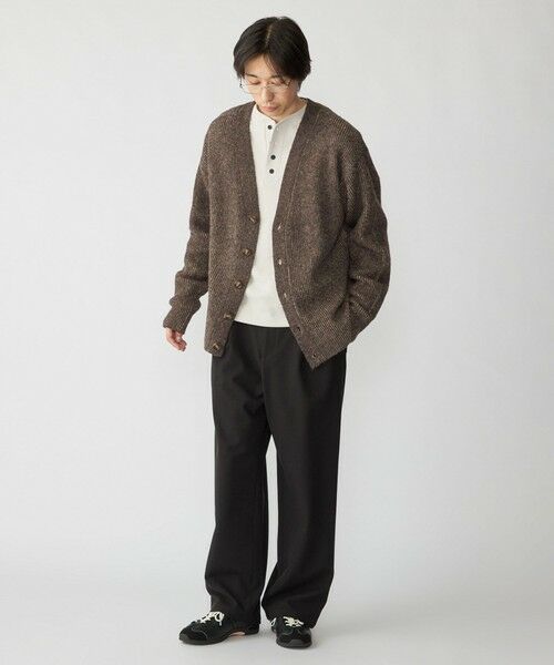 SHIPS / シップス その他パンツ | City Ambient Products: ソフト ツイード ライク 2タック ワイド スラックス | 詳細16