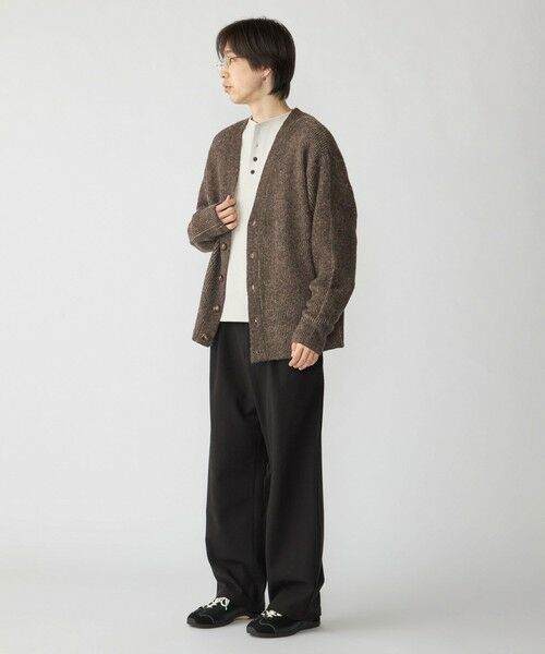 SHIPS / シップス その他パンツ | City Ambient Products: ソフト ツイード ライク 2タック ワイド スラックス | 詳細17