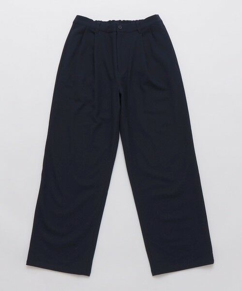 SHIPS / シップス その他パンツ | City Ambient Products: ソフト ツイード ライク 2タック ワイド スラックス | 詳細25