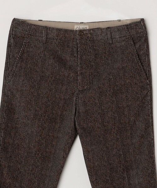 SHIPS / シップス その他パンツ | GERMANO: コーデュロイ へリンボーン プリント スラックス | 詳細5