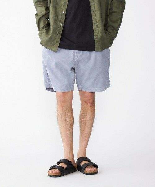 SHIPS / シップス その他パンツ | SHIPS:〈洗濯機可能〉サマー コーデュロイ イージー ショーツ(サックスブルー)