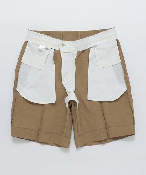 SHIPS / シップス その他パンツ | CORDINGS: バムブリッジ リネン ショーツ | 詳細3