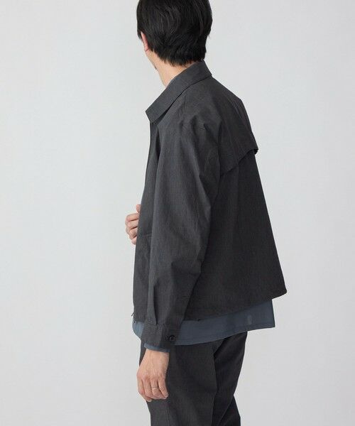 SHIPS / シップス ブルゾン | SHIPS:〈手洗い可能〉ハイパーストレッチ チェック ブルゾン (セットアップ対応) | 詳細2