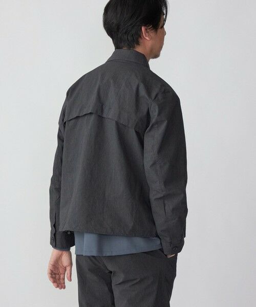 SHIPS / シップス ブルゾン | SHIPS:〈手洗い可能〉ハイパーストレッチ チェック ブルゾン (セットアップ対応) | 詳細3