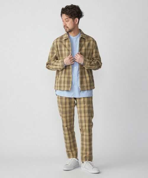 SHIPS / シップス ブルゾン | SHIPS:〈手洗い可能〉ハイパーストレッチ チェック ブルゾン (セットアップ対応) | 詳細15