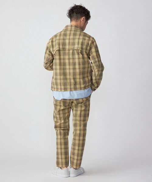 SHIPS / シップス ブルゾン | SHIPS:〈手洗い可能〉ハイパーストレッチ チェック ブルゾン (セットアップ対応) | 詳細17