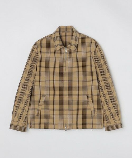 SHIPS / シップス ブルゾン | SHIPS:〈手洗い可能〉ハイパーストレッチ チェック ブルゾン (セットアップ対応) | 詳細19